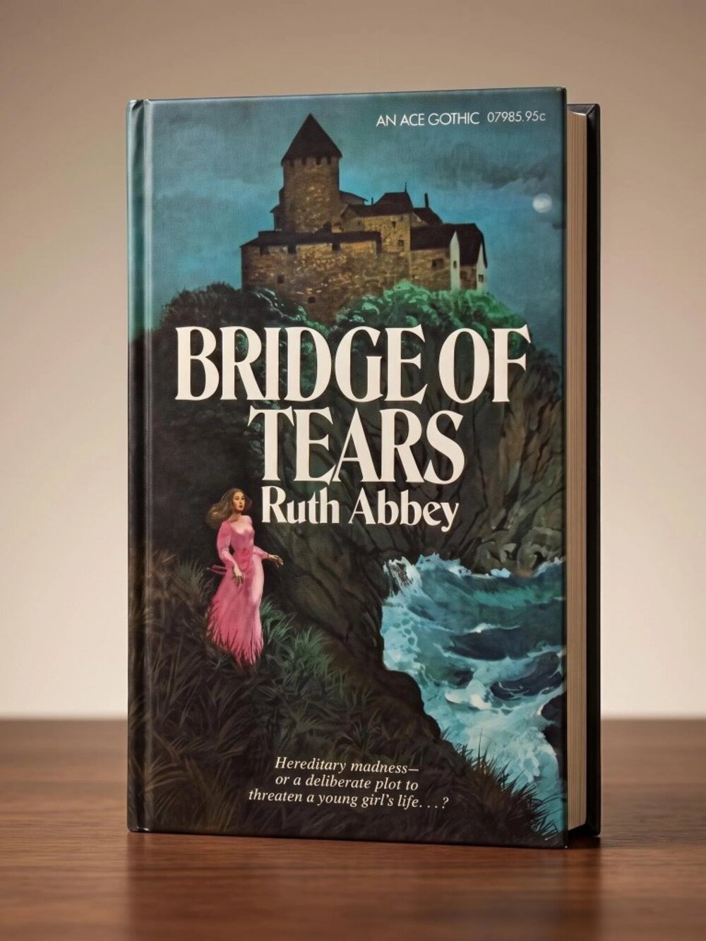 Vintage 1975 Ace Gothic Bridge of Tears Ruth Abbey Paperback Horror Romance